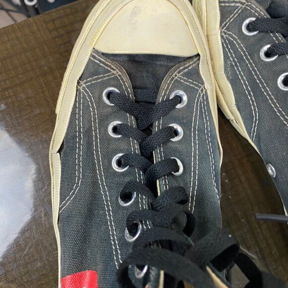 Converse Comme des Garcons Play High Canvas Sneakers Men\'s 10 main image 5